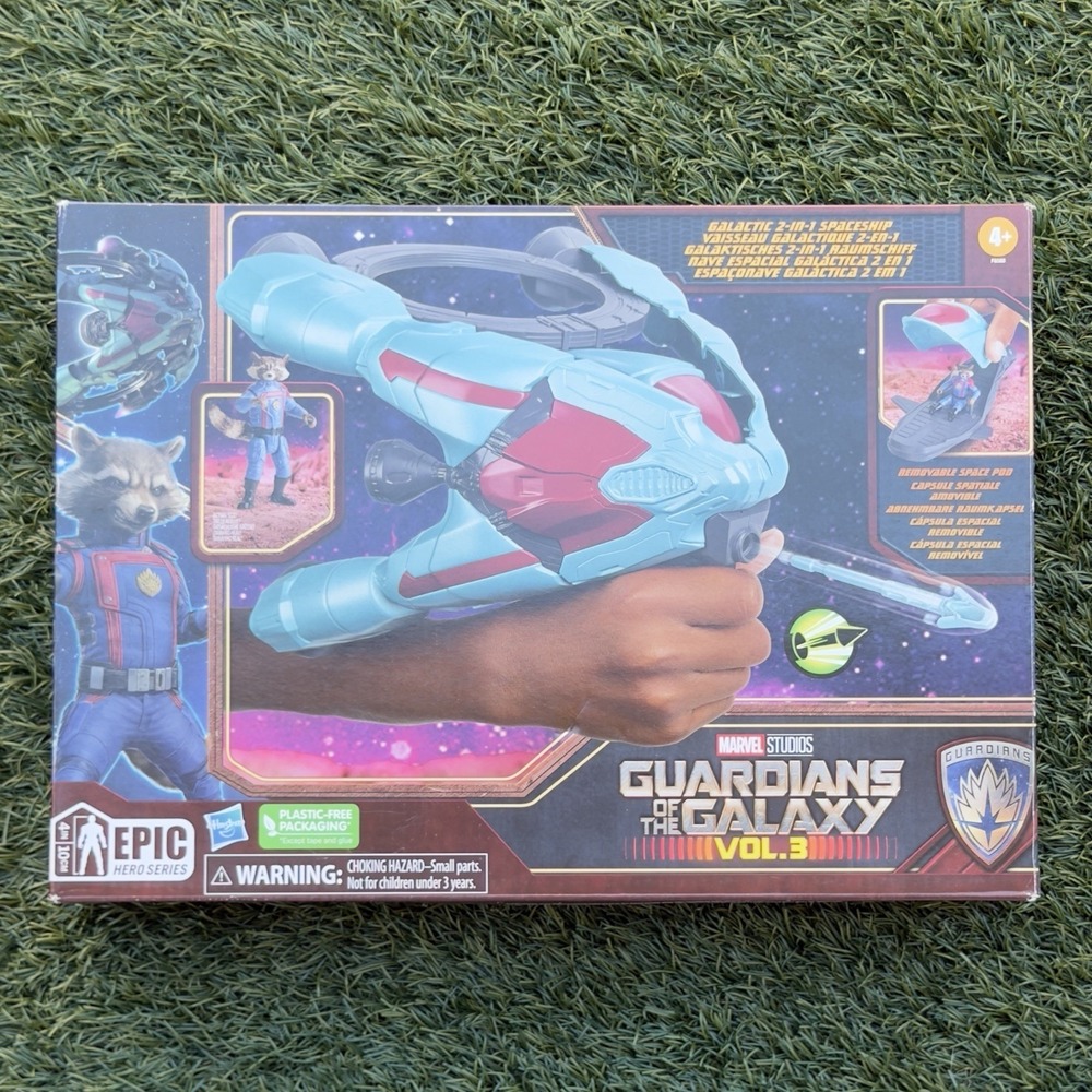 Marvel Guardians of The Galaxy Vol. 3 Galactic 2 In 1 Spaceship Epic Heroes Toy